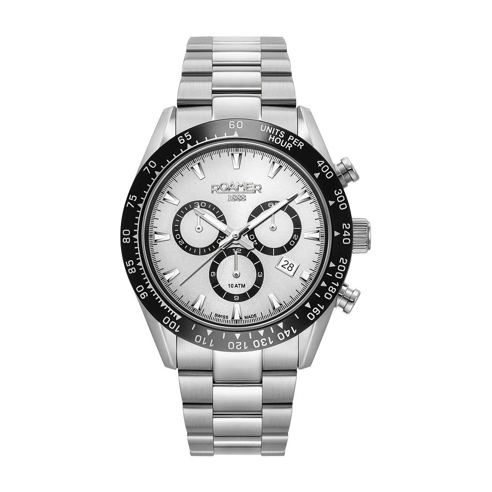 Roamer Monza 100 850837411520 Herrenuhr Chronograph